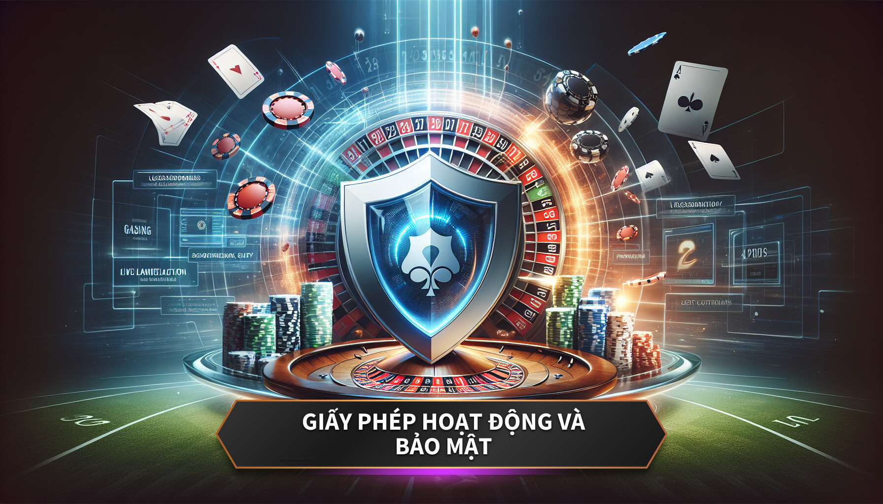  Giấy phép hoạt động và bảo mật